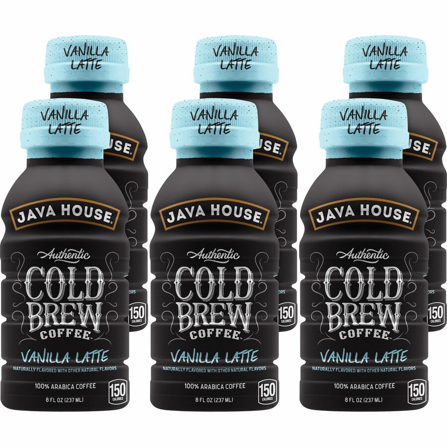 Java House Cold Brew Milk Vanilla Latte Bottles
