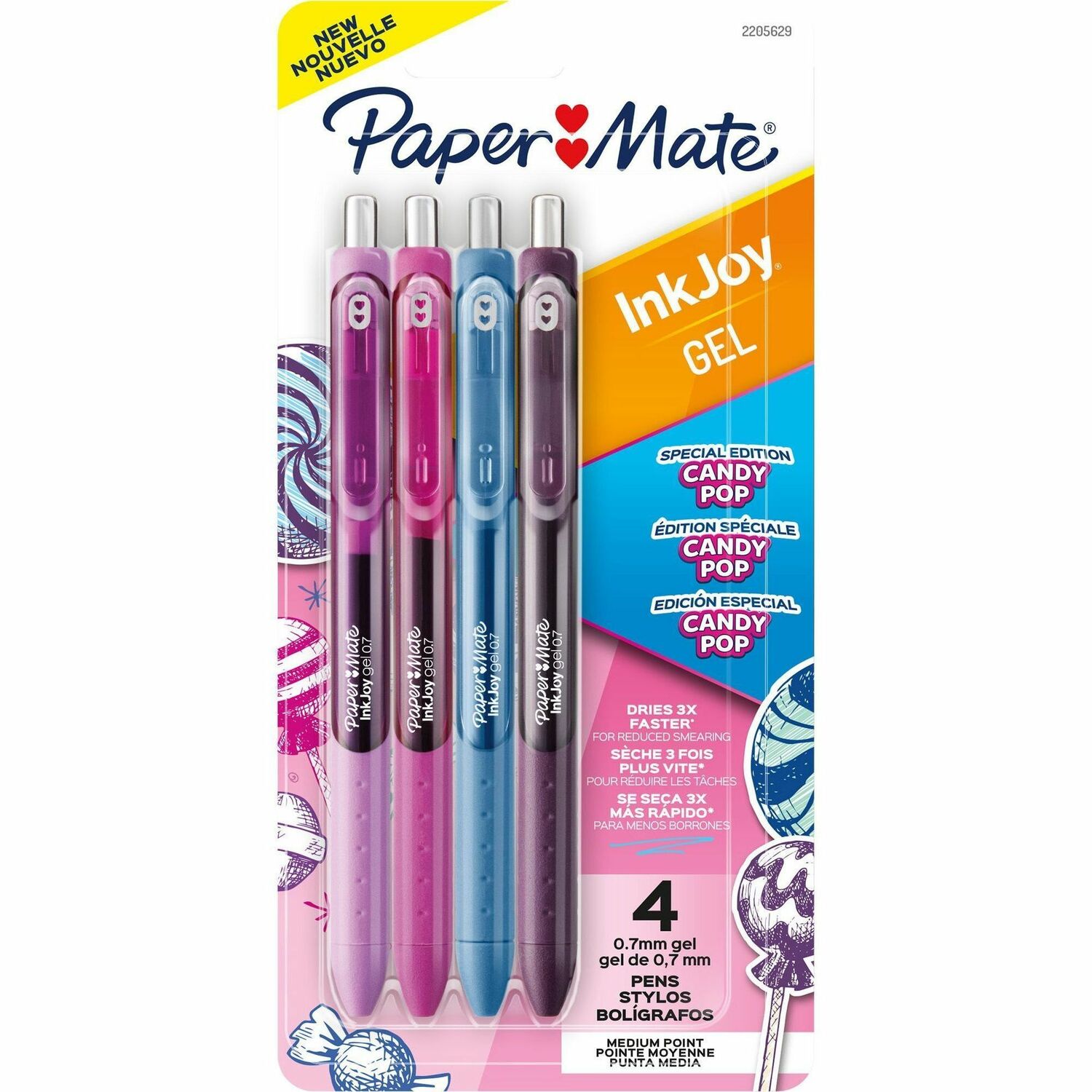 Paper Mate InkJoy Gel Pens, Special Edition Candy Pop
