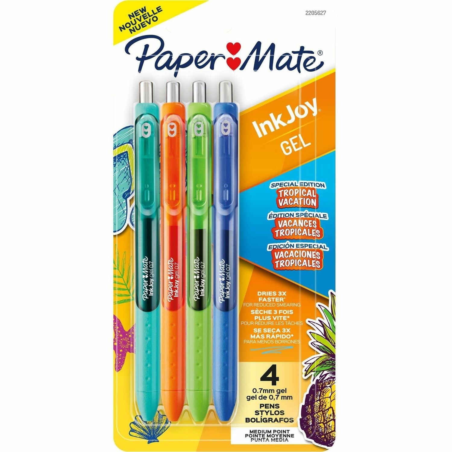 Paper Mate InkJoy Gel Pens, Special Edition Tropical Vacation