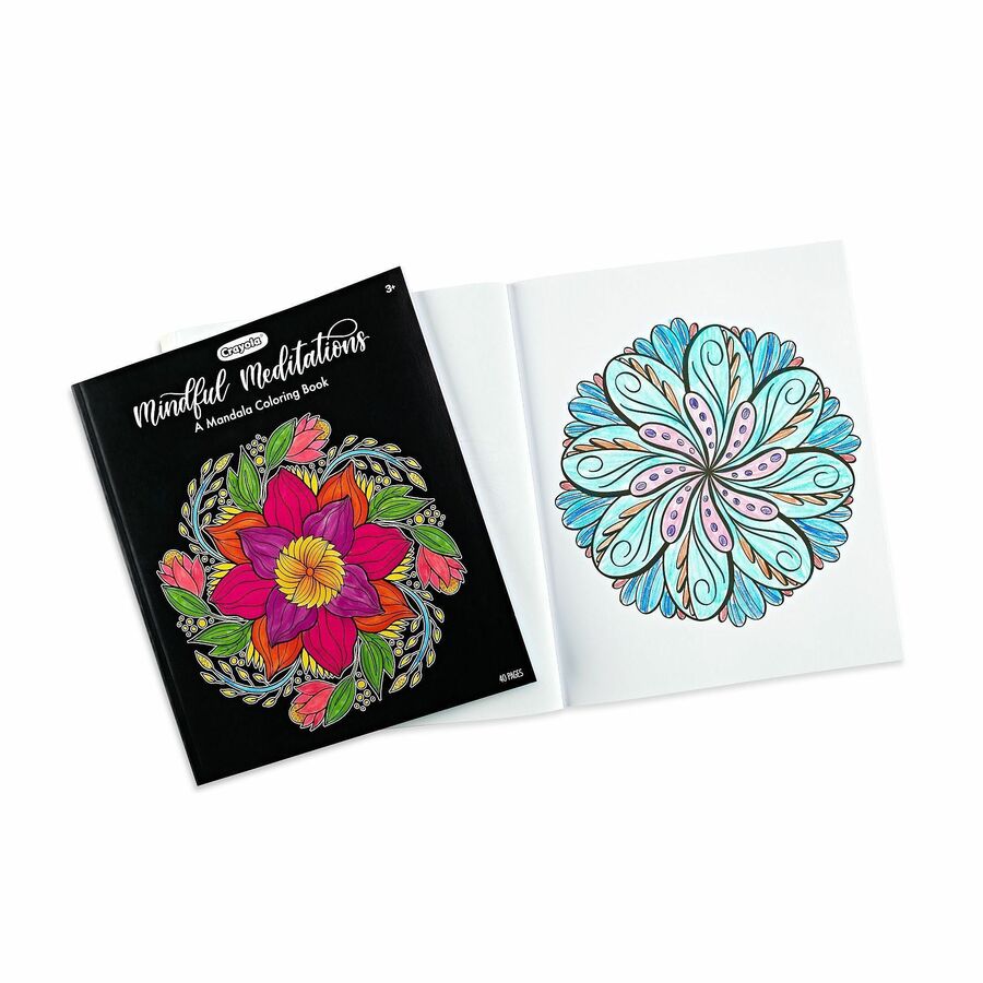 Crayola Mandala Coloring Book Printed Book