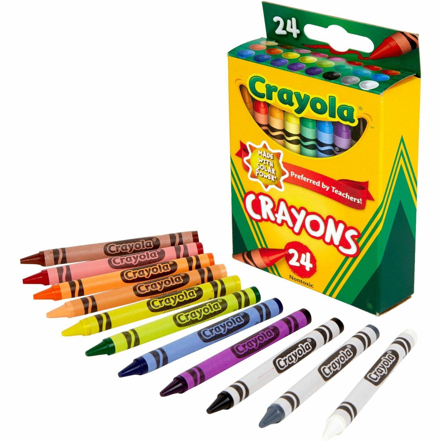 Crayola Regular-Size Crayons, 24 pack