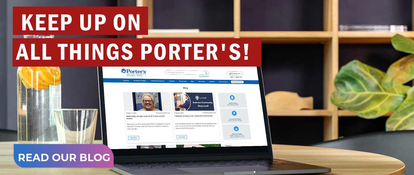 Keep up on all things Porter's! Read our blog.