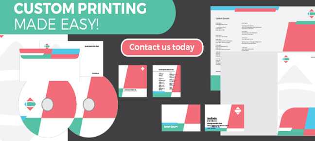 Custom printing made easy! Contact us today.